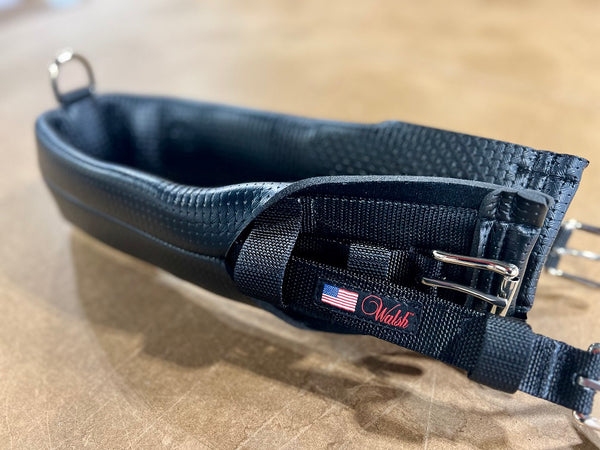 Neoprene Waffle Girth w/ Elastic Ends - 1809E-Waffle