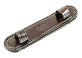 Leather Curb Chain Cover w/ Chain - 8127