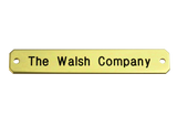 Small Engraved Nameplate - N-SMALL