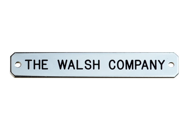 Large Engraved Nameplate - N-LARGE