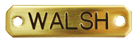 Dog Engraved Nameplate - N-DOG