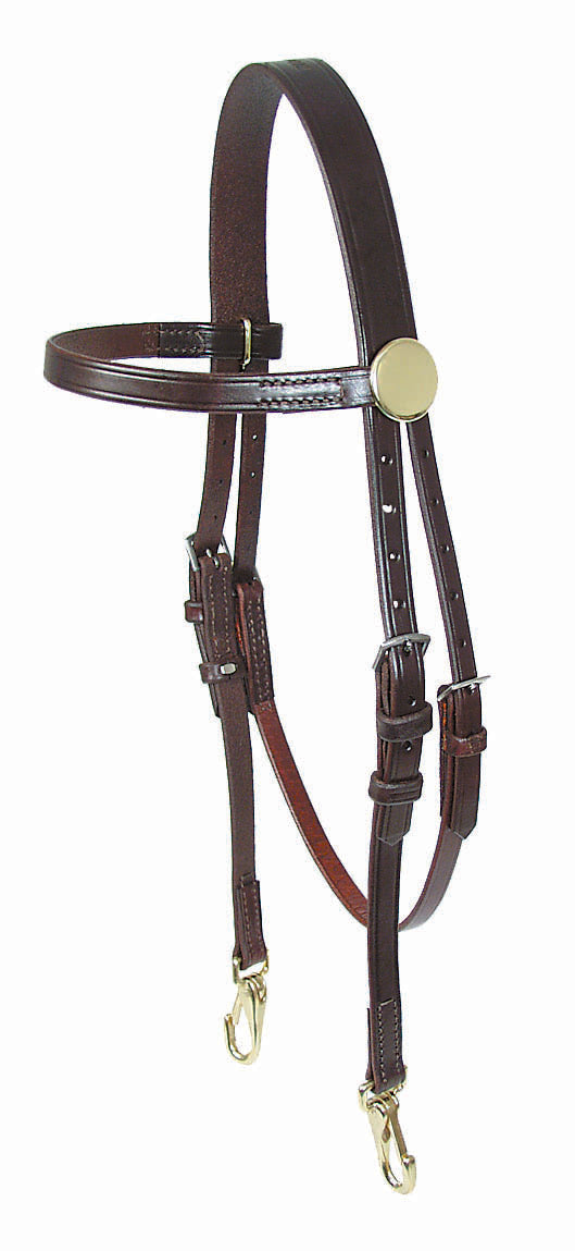 Amish USA Cheval Selle Tack Bridle avec Western Leather Headstall pour Poneys