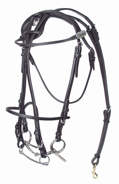 Leather Open Bridle - US Style - 326